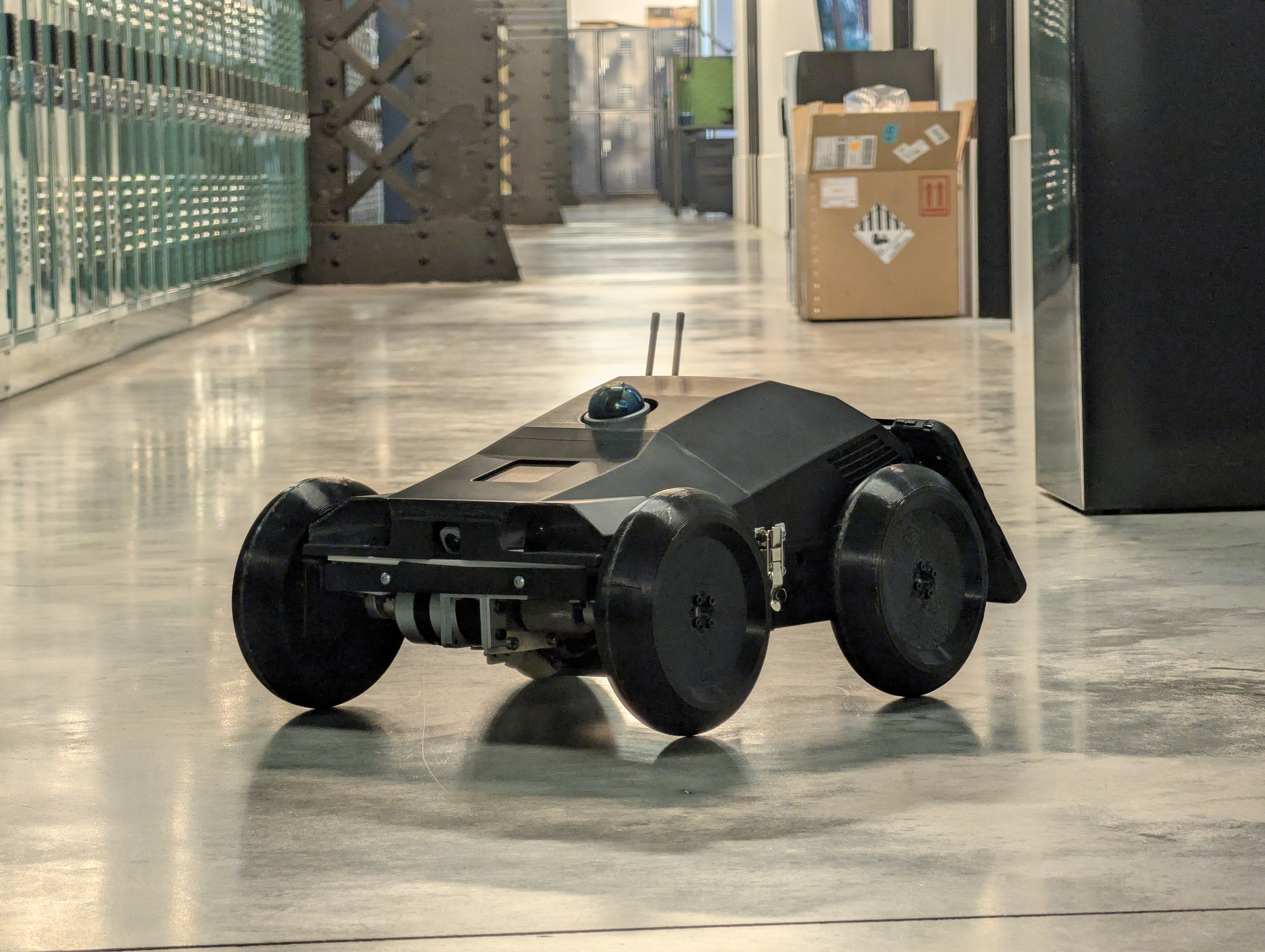 BDR Roofus platform in action